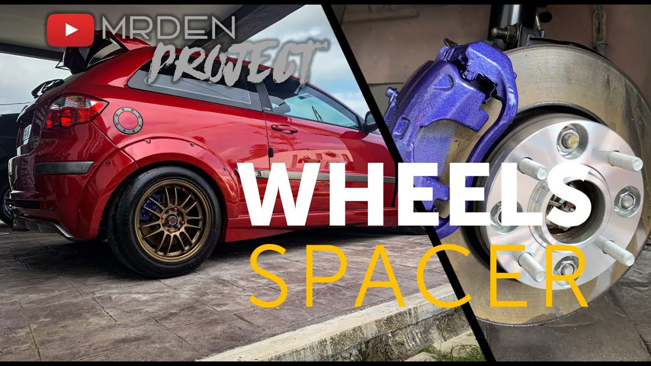 #P16 - WHEELS SPACER SETUP_F:25MM R:20MM Terbaik!