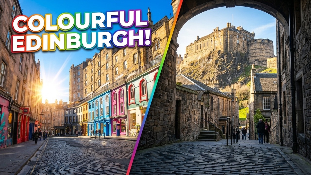 Victoria Street to the Vennel: A Colorful Walk Through Edinburgh 🌈🏰