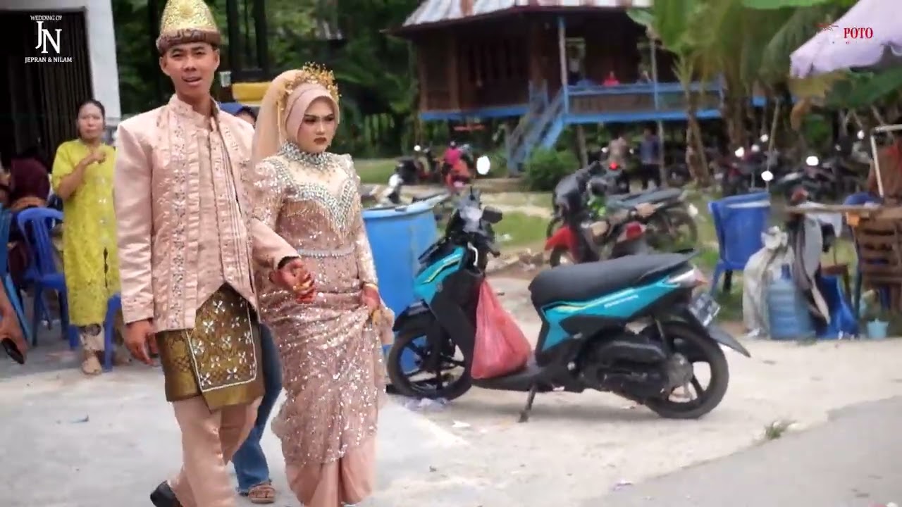 Part 4 || Wedding Jepran & Nilam || Desa Harimau Tandang || Di hibur Oleh Om Queen's 