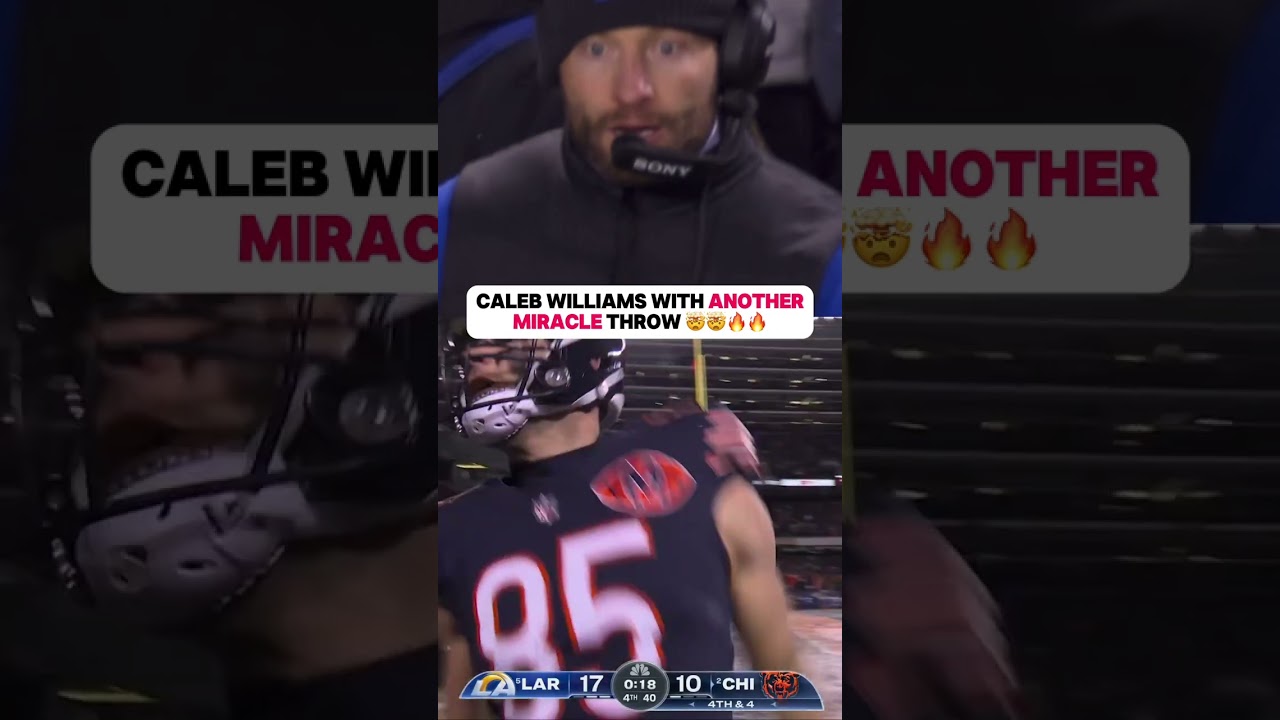 Caleb Williams With ANOTHER MIRACLE Throw! 🔥🤯