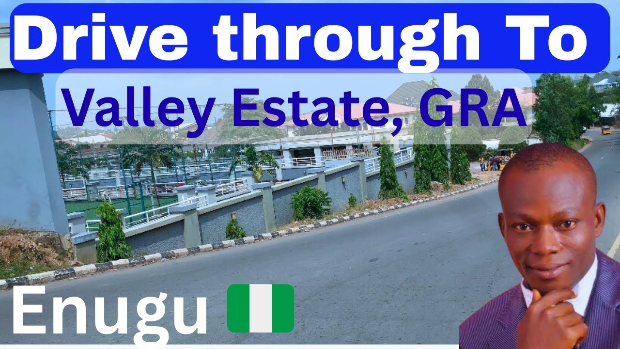 Driving through to Enugu valuable Estate 