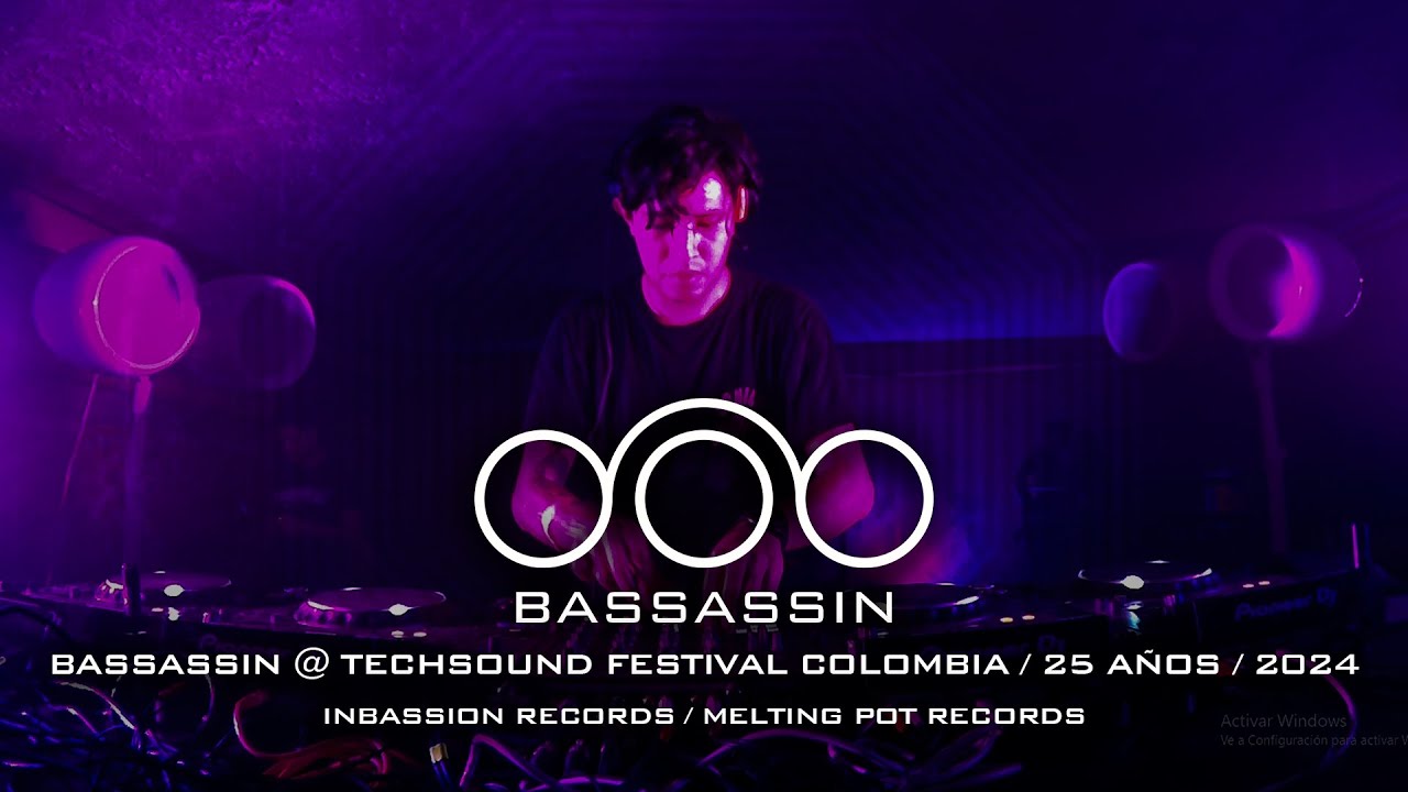 Bassassin @ Techsound Festival Colombia - 25 A&ntilde;os / 2024