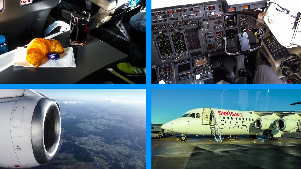 TRIPREPORT | SWISS  | BUSINESS | Stuttgart - Zurich | AVRO RJ100