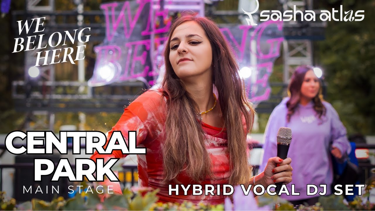 WE BELONG HERE Central Park | Live Vocal + Keys  DJ Set | House, Melodic, Indie Dance