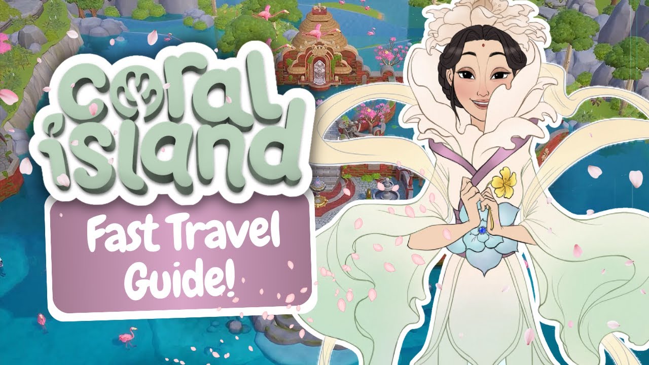 How to Unlock ALL Fast Travel Waypoints in Coral Island! 🌸