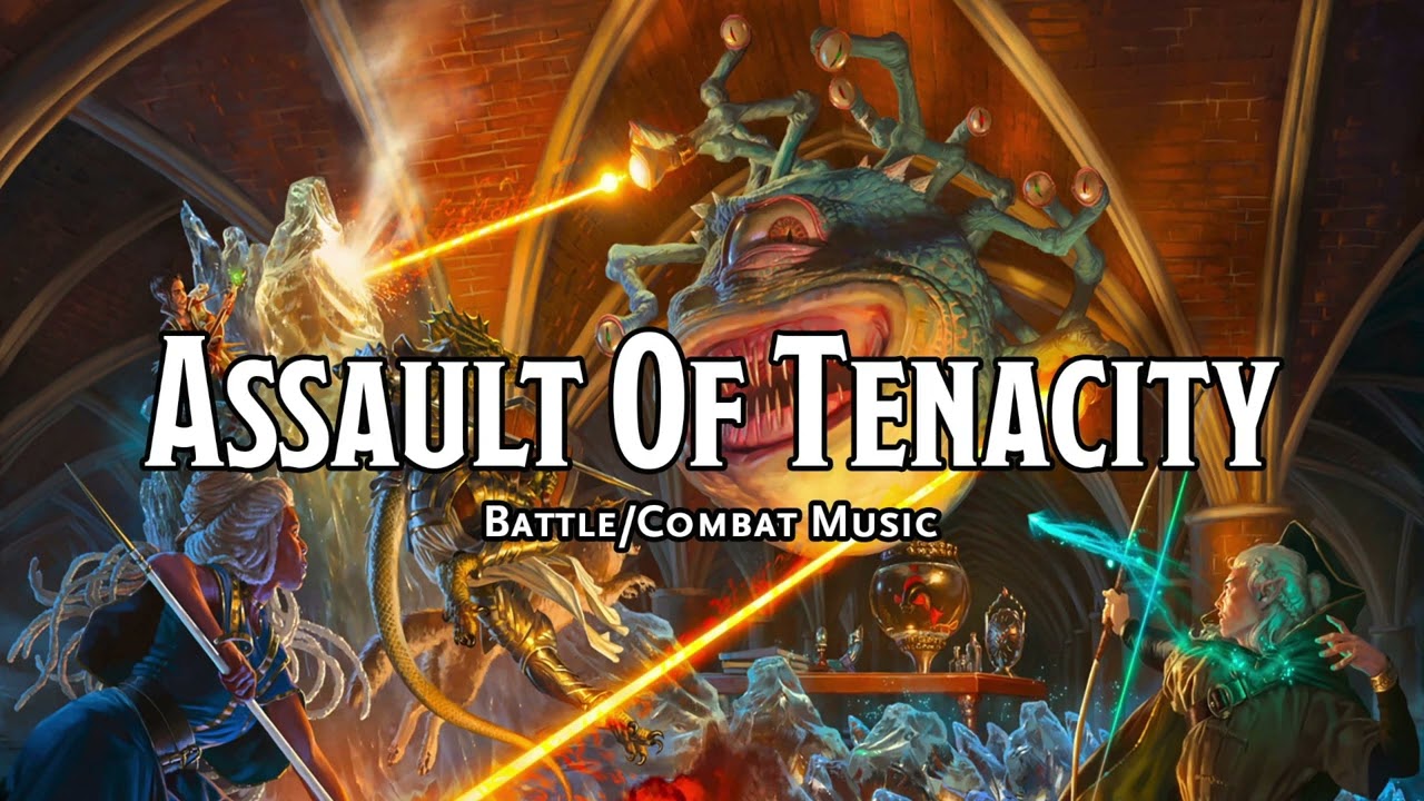 Assault of Tenacity | D&D/TTRPG Battle/Combat/Fight Music | 1 Hour