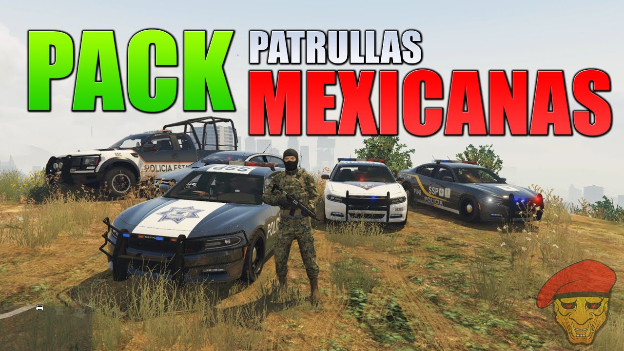 DESCARGAR E INSTALR PACK DE PATRULLAS DE MEXICO PARA GTA 5 | LSPDFR | ChoChe7w7