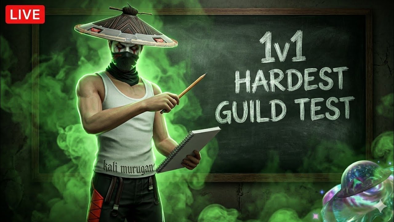 🔴 Live – Kali Murugan FF | Free Fire Live Stream | Booyah Time 🔥