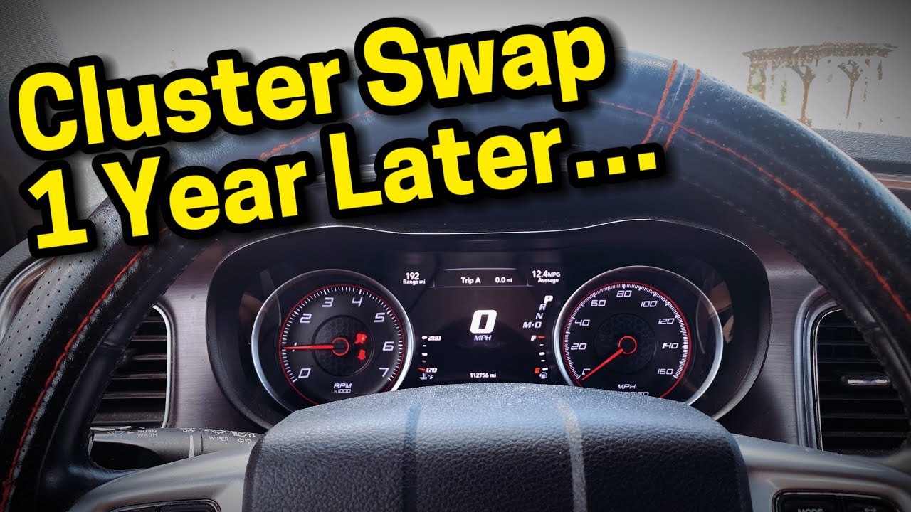 2015-17 CLUSTER SWAP ON ANY 11-14 DODGE CHARGER CHRYSLER 300 1 YEAR LATER….IS IT STILL WORTH IT?