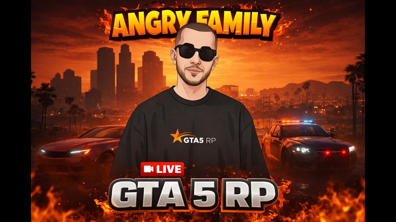 ⚔️Gta 5 RP Murrieta server ANGRY FAM💰