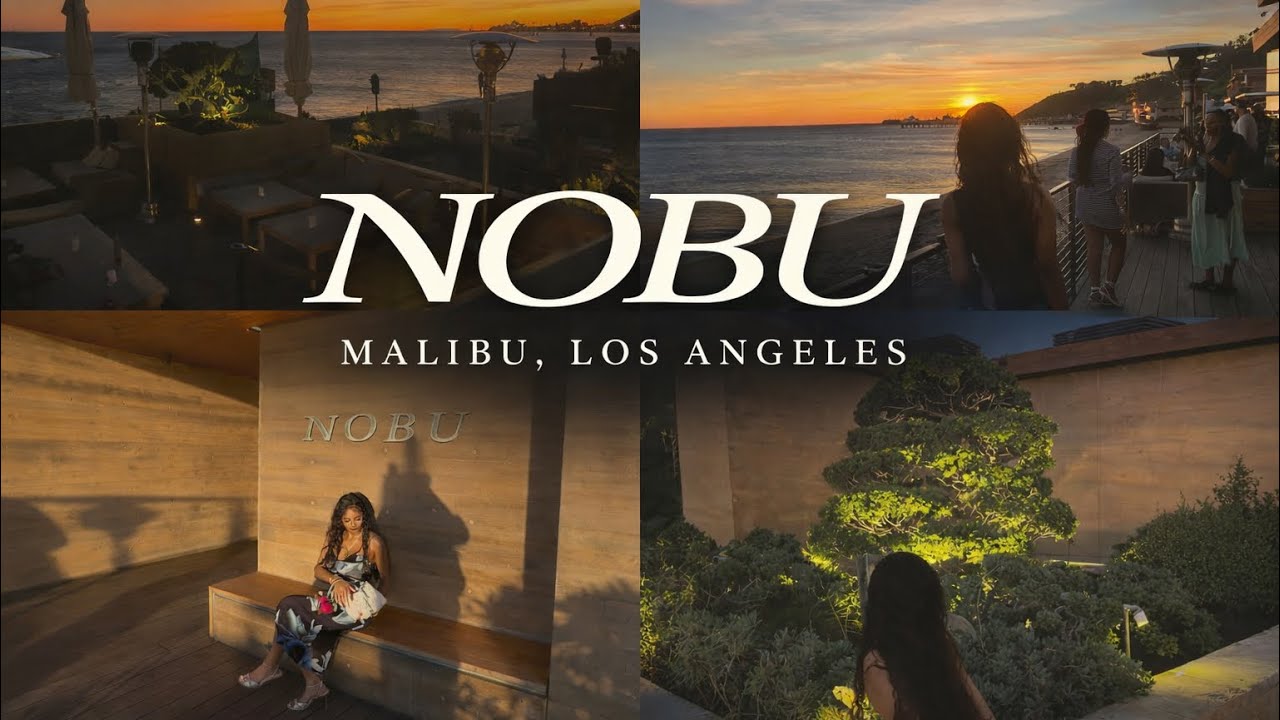El Matador State Beach and celebrating my 18th birthday at Nobu, Malibu. (sunset)