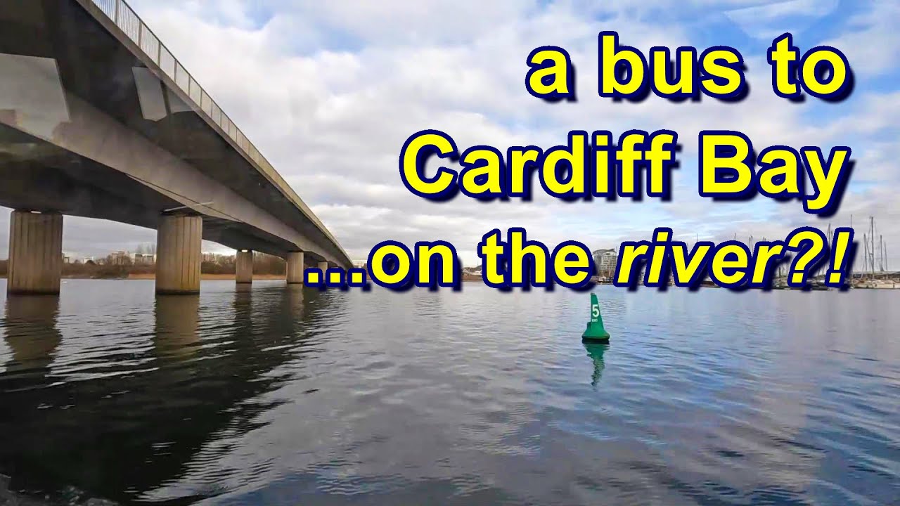 Cardiff Bay... by bus, er, boat!