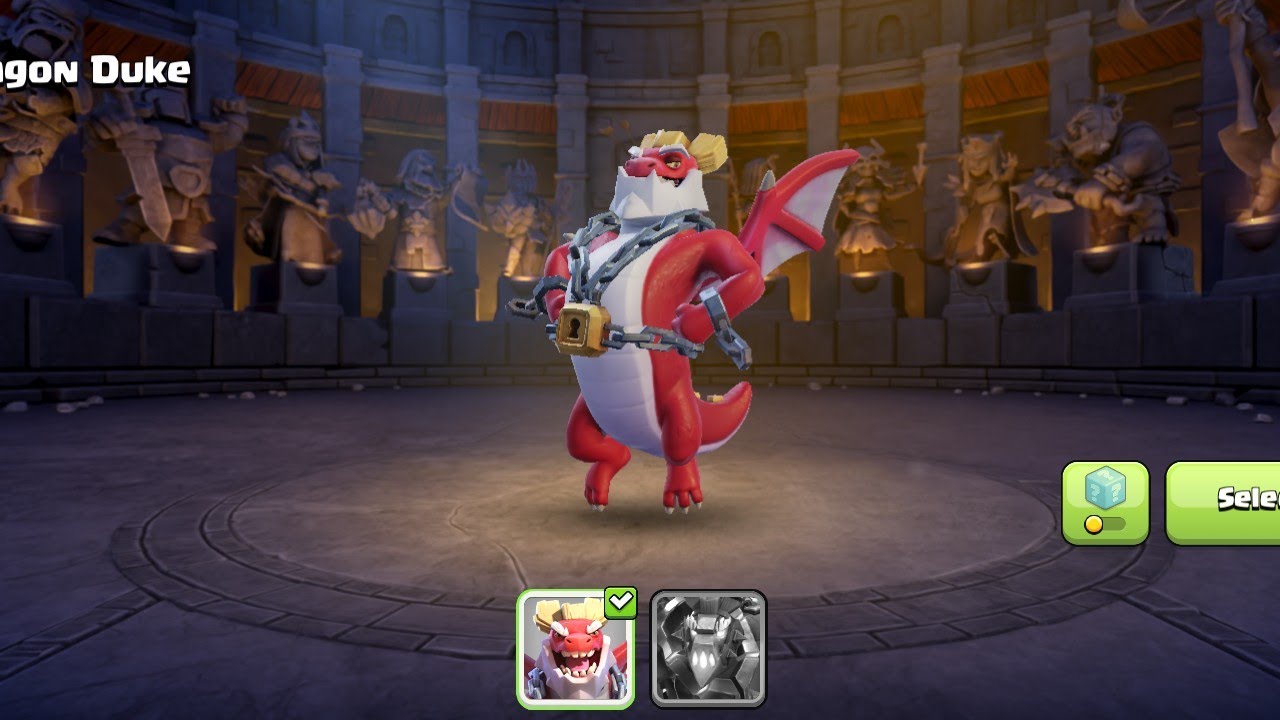 Level 1 Duke Dragon Clash of Clan 