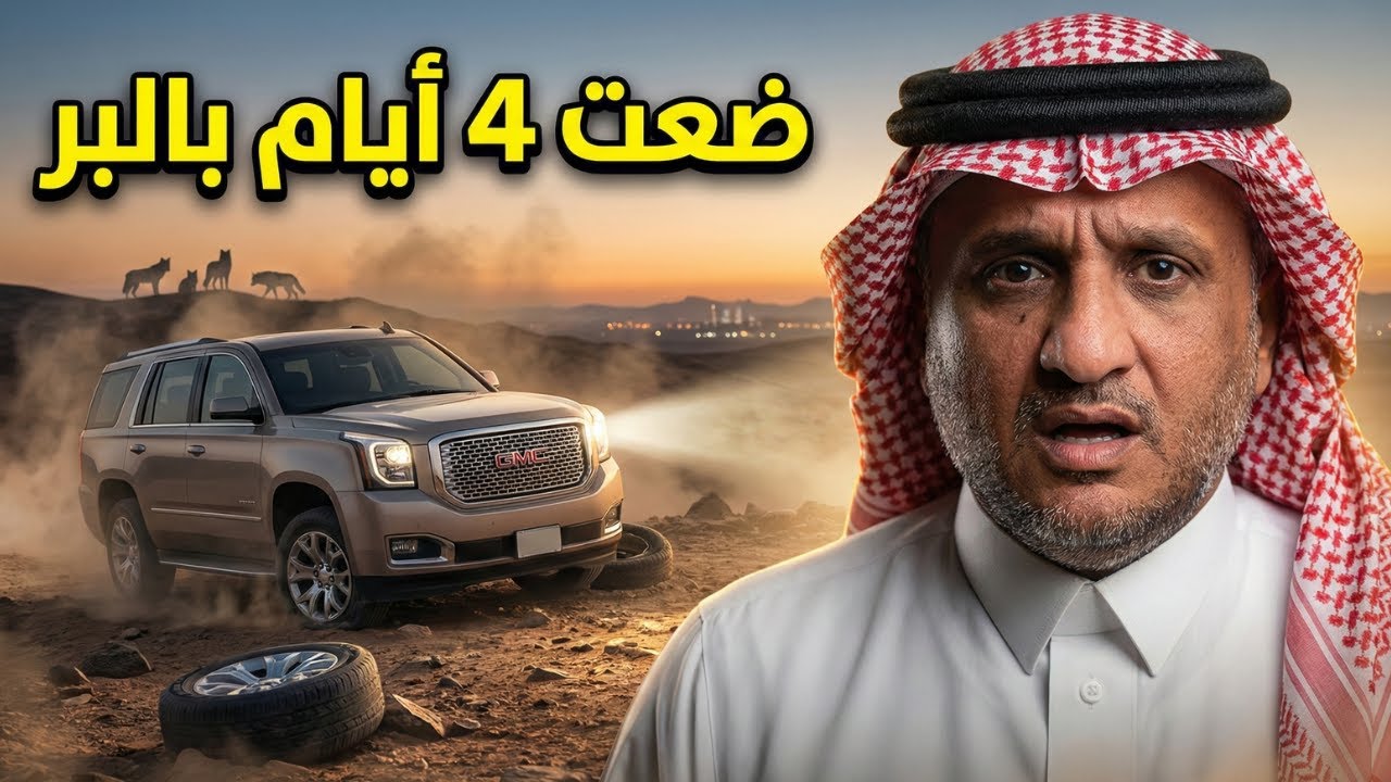 عاش 4 أيام رعب مع الذيابة 😱.. والنهاية ما تخطر في البال! | عبدالله المخيلد