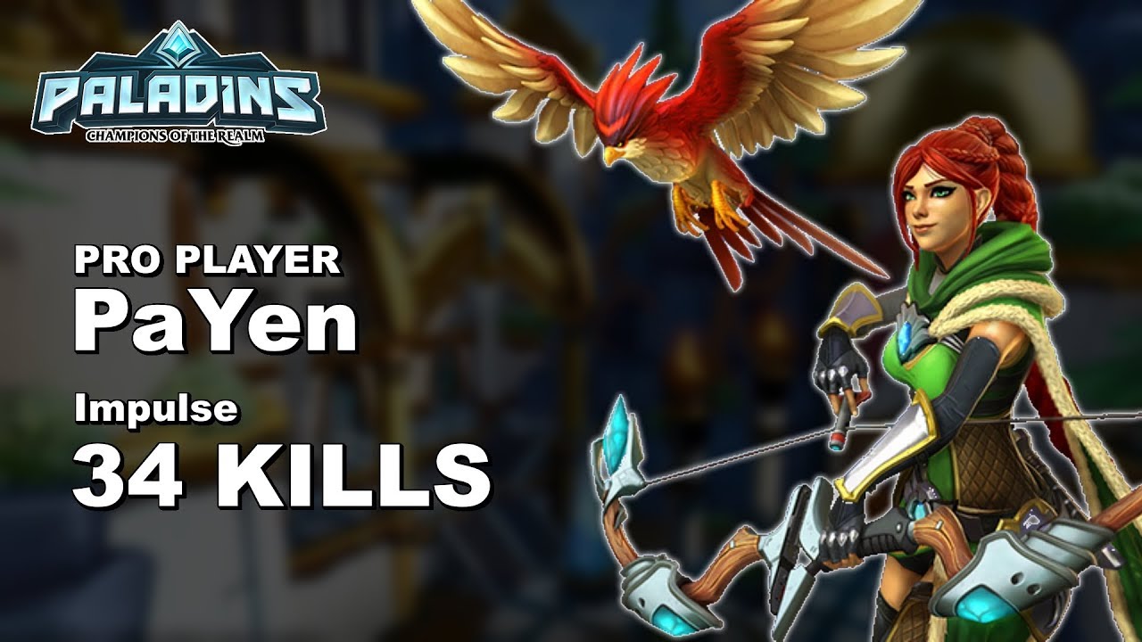 PaYen Cassie 34 KILLS!! Paladins Pro (SK) Ranked Gameplay
