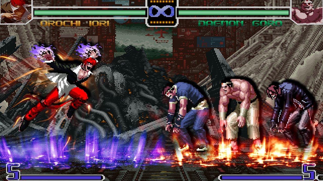 Orochi iori vs Orochi Kyo TEAM