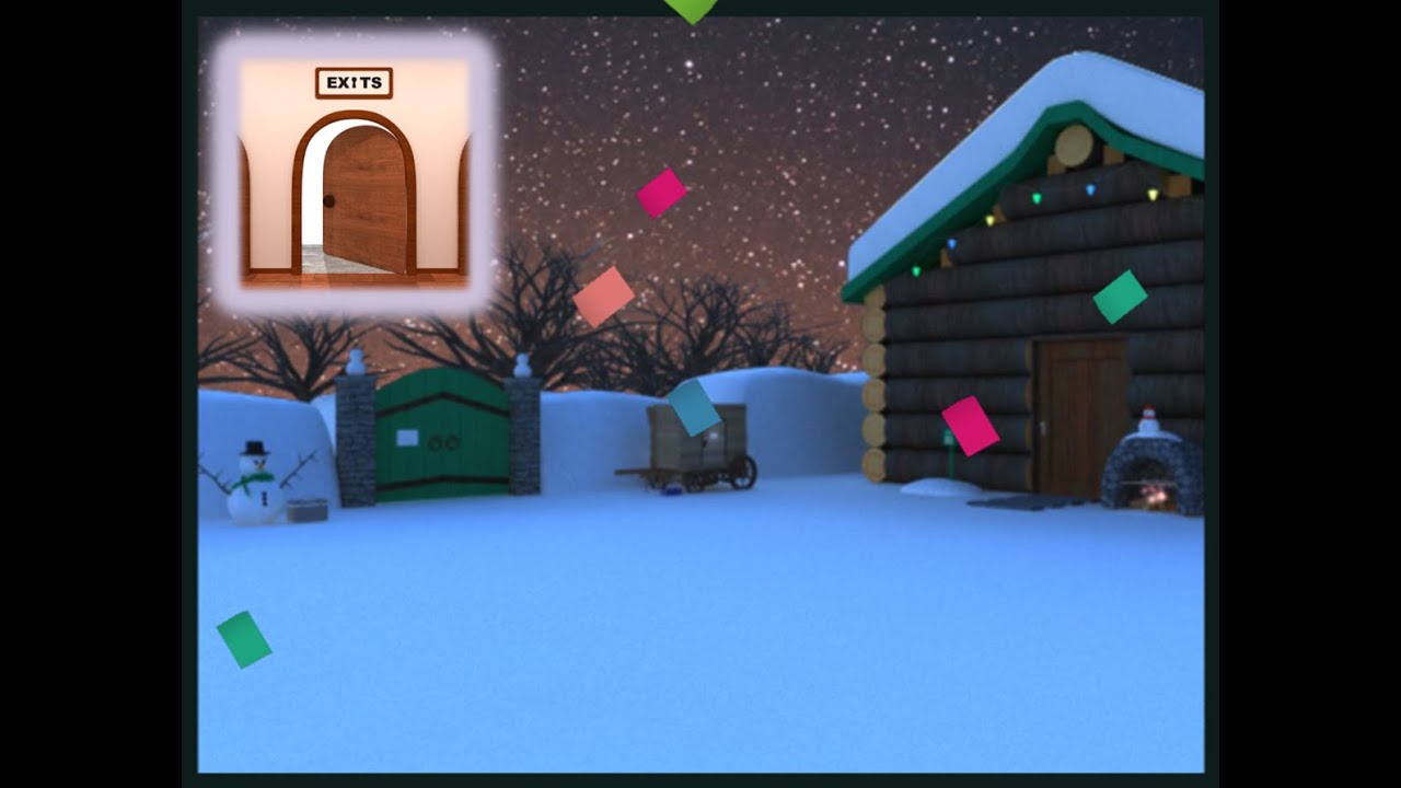 EXiTS Room Escape Game Christmas Walkthrough {NAKAYUBI}