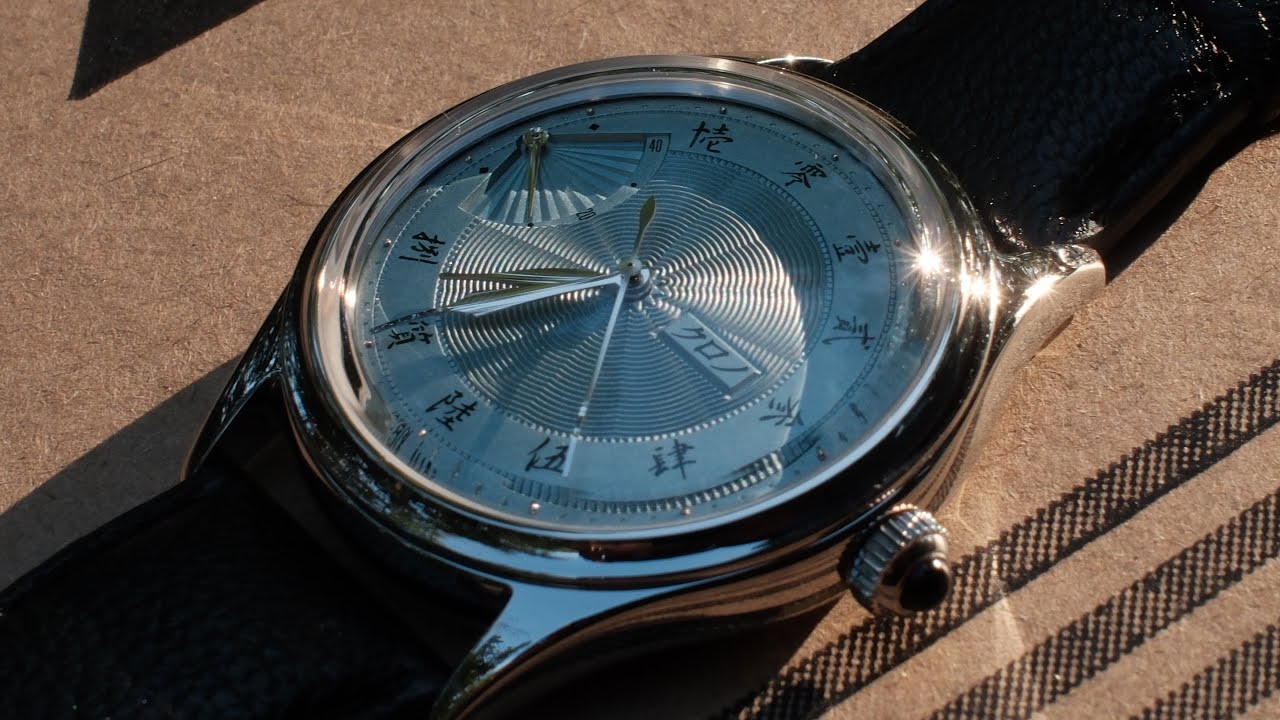 Unboxing brand new Kurono Tokyo 2025 ANNIVERSARY WATCH - JUBILEE SENSU EOL watch'白藍'