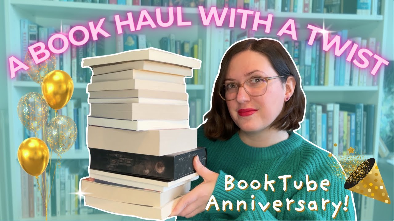 A very special BOOK HAUL 📚✨ Booktube Anniversary Edition