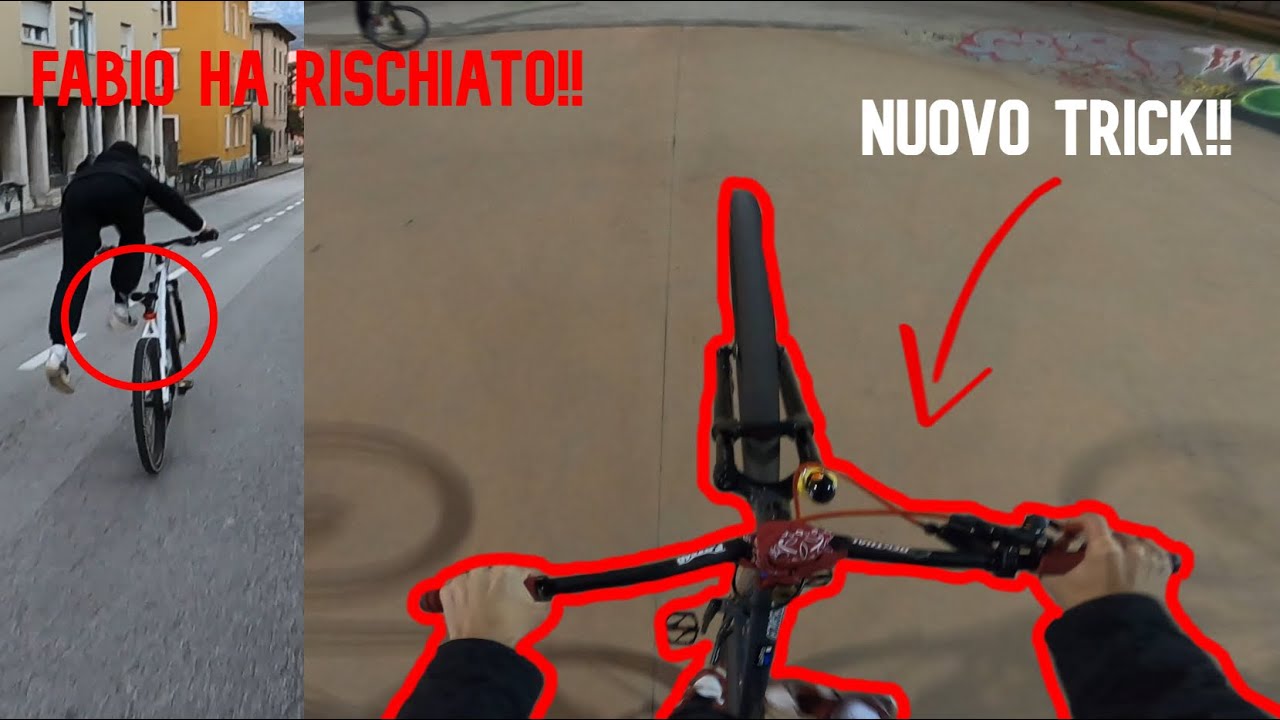 FABIO RISCHIA GROSSO!! ho imparato un NUOVO TRICK!!