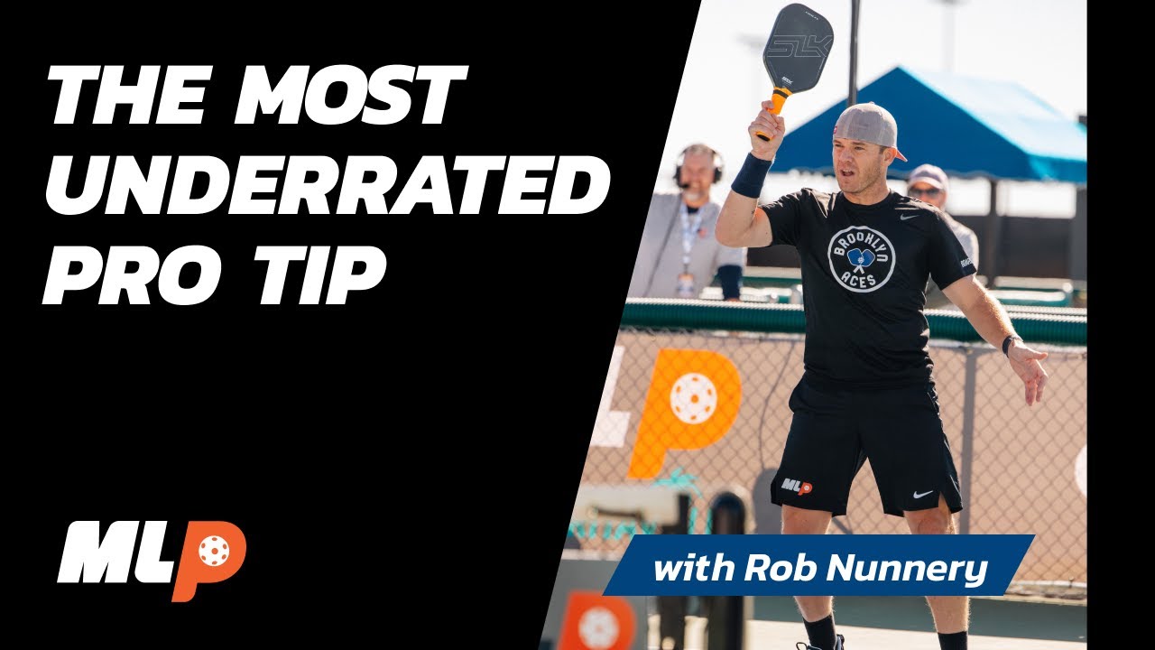 Pickleball Like A Pro: Rob Nunnery