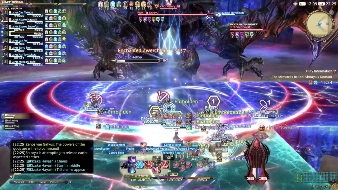 FINAL FANTASY XIV - Shinryu Extreme