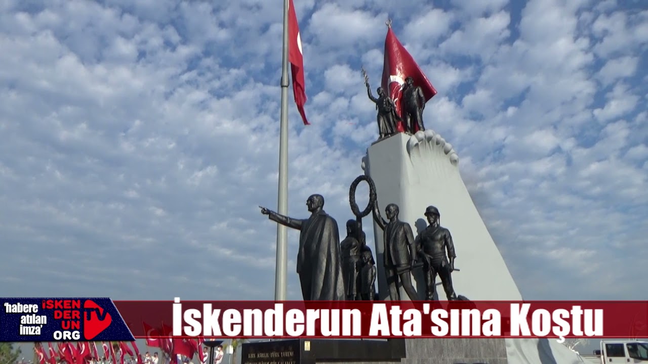 İskenderun 10 Kasım da Ata'sına Koştu