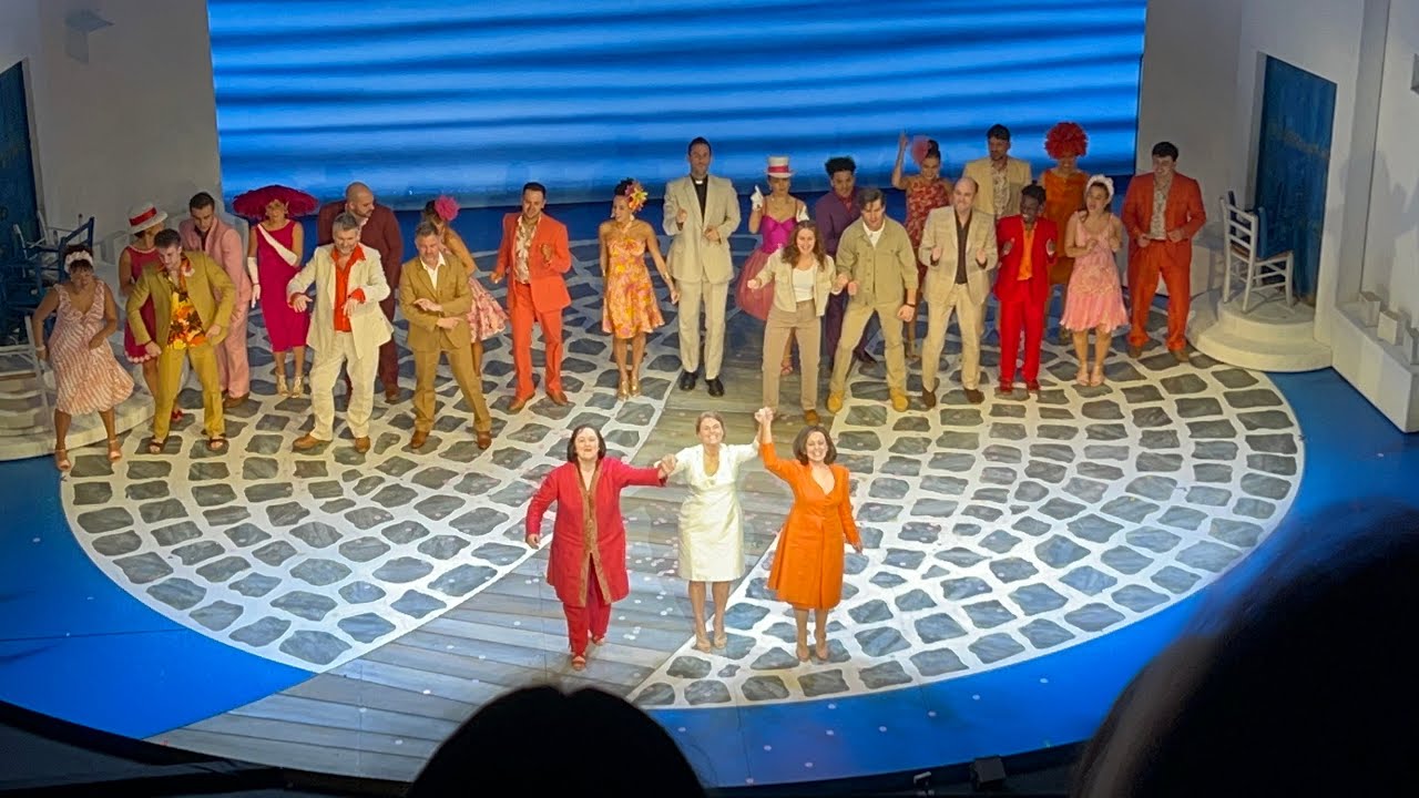 Mamma Mia The Musical UK Tour- Curtain Call /Bows -Manchester Opera House -Matinee 2nd February 2023