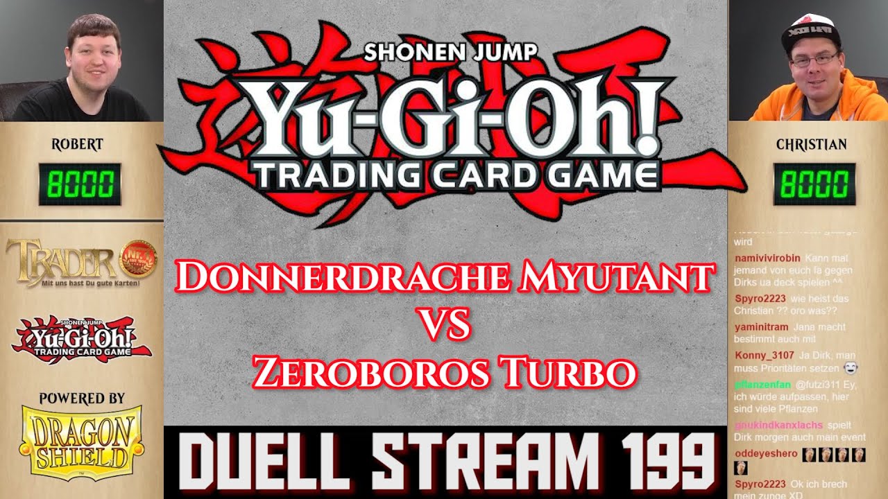 YuGiOh Donnerdrache Myutant VS Zeroboros Turbo | YGO deutsch | Yu-Gi-Oh! TCG Deck Duel 2021 | Trader