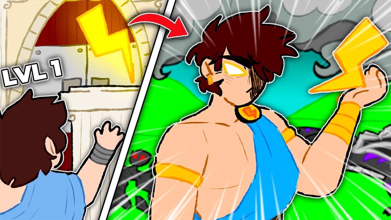 I EVOLVED as ZEUS in minecraft