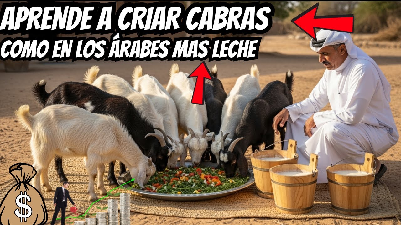 El M&Eacute;TODO MILENARIO que Usan los &Aacute;RABES para Tener cabras s&uacute;per productivas T&Uacute; TAMBI&Eacute;N PUEDES