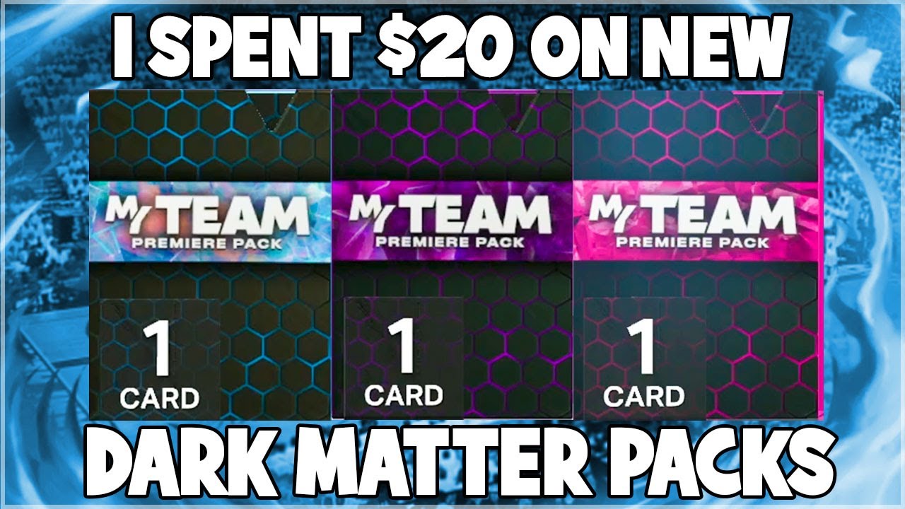 I SPENT $20 ON NEW PREMIERE GUARANTEED DARK MATTER & OPAL PACKS! NBA 2K23 MYTEAM