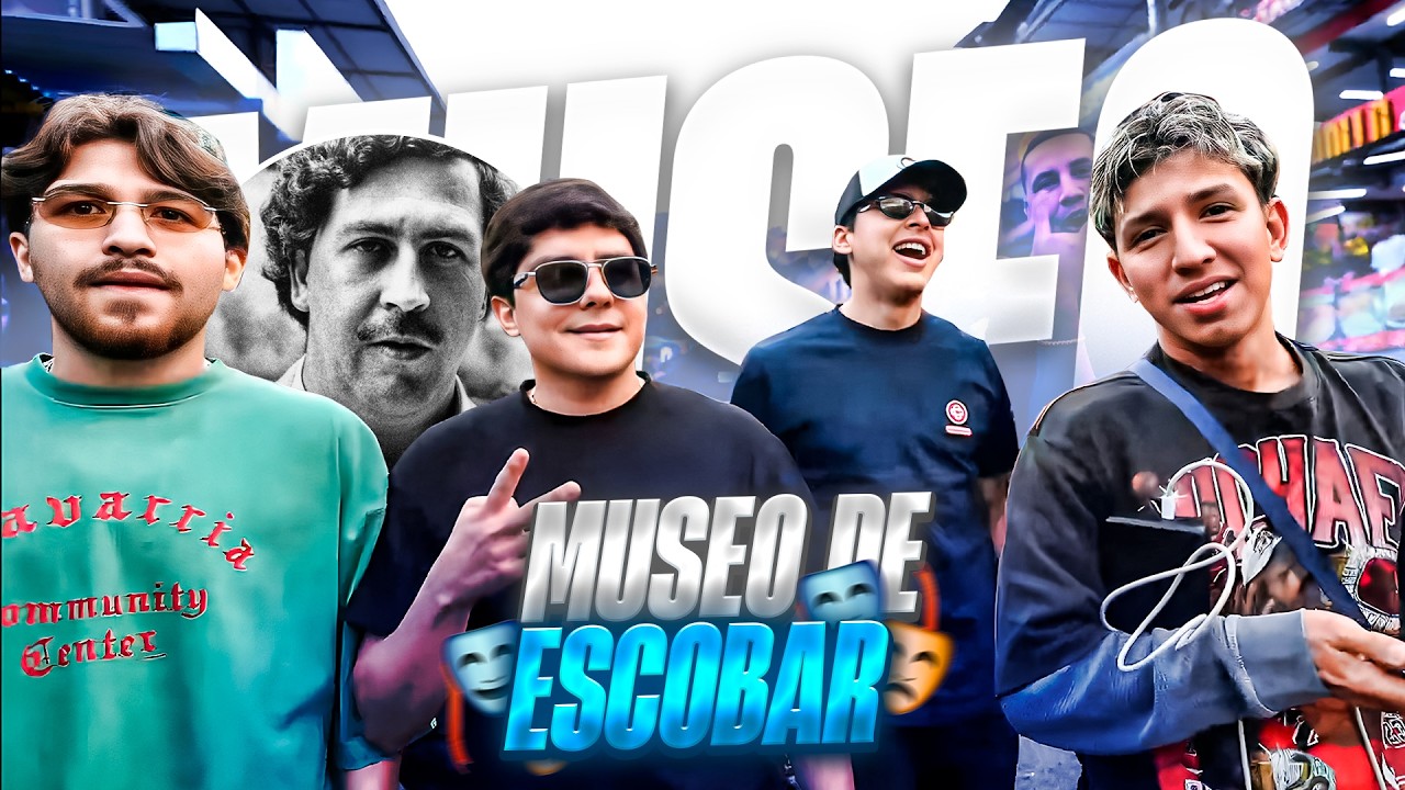 IRL EN EL MUSEO DE PABLO ESCOBAR CON LONCHE, WILLITO Y MARKITOS
