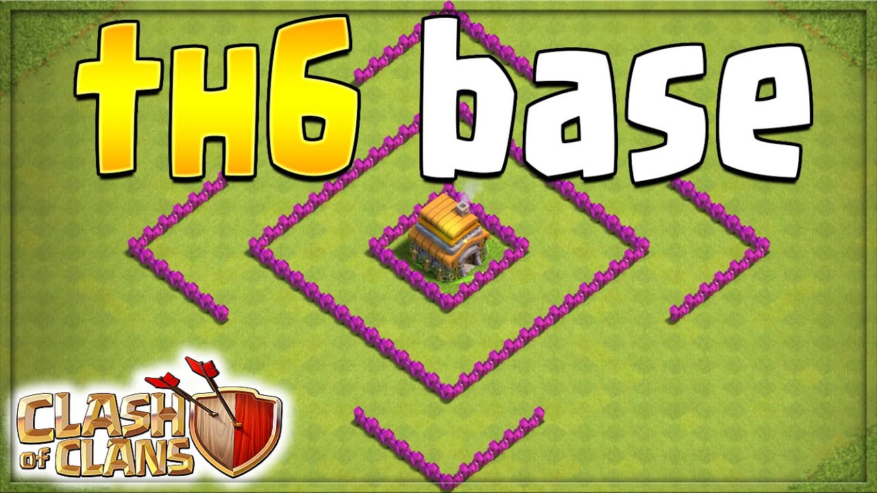 TH6 BASE с LINK (2023) Clash of Clans
