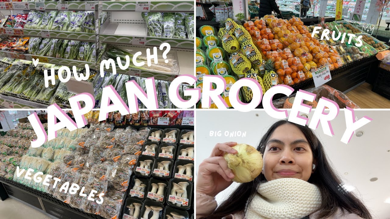 Life in Japan | grocery guide 🛒 How much are fruits and vegetables? 🍌🥦 (ep 24)