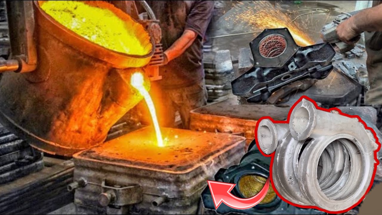 The Manufacturing process of industrial Turbocharger 53 Years Old Cast Turbocharger factory