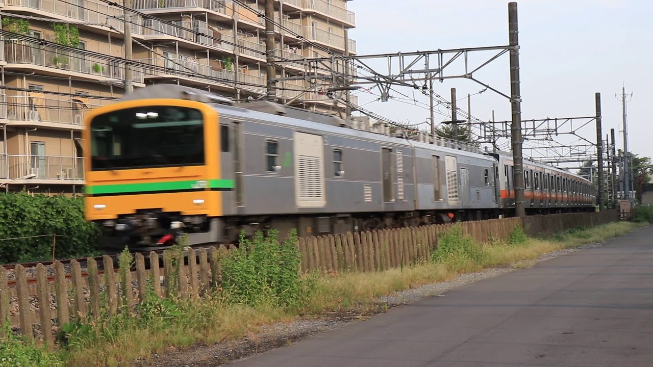 クモヤE493系＋E233系青462編成＋青466編成10両・AT入場・2025/8/27