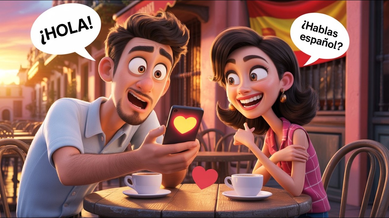 Learn Spanish for Beginners 🇪🇸 | The Magic Tinder Date (Funny Spanish Conversation Story)