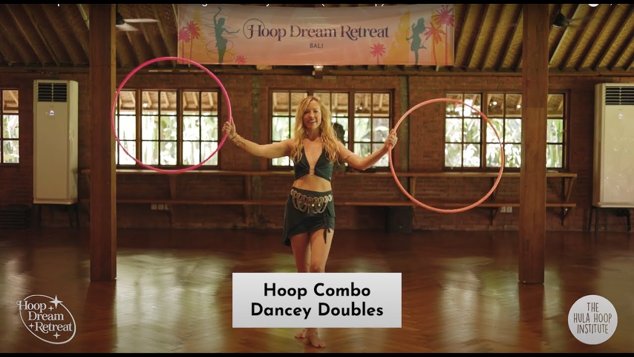 Hula Hoop Tutorial feat. Miss MoJangles - Dancey Doubles (Twin Hoop)