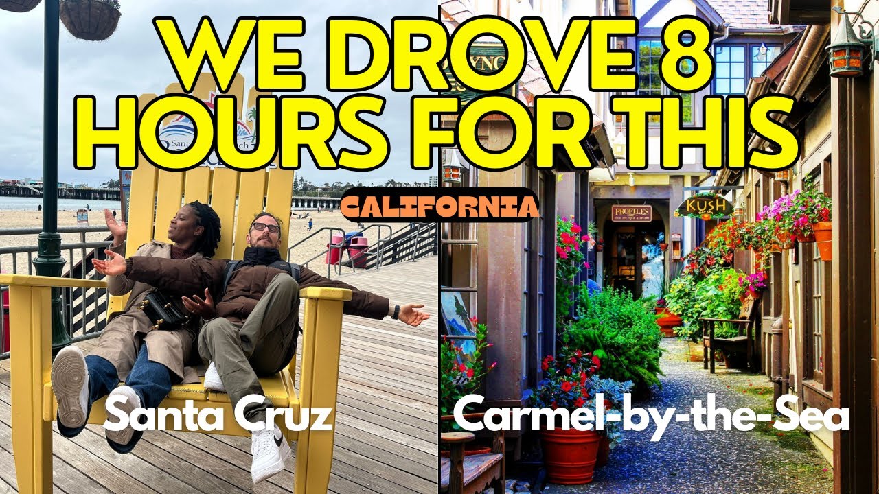 Driving around the coast of California | Santa Cruz, Monterey, Carmel-by-the-Sea