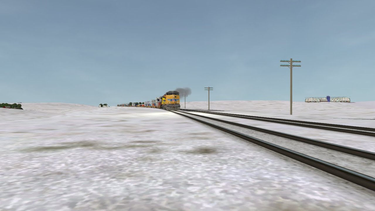 ORTS: Fast UP C45ACCTE #7690 EB ITUG4-01 At Luzerne, IA
