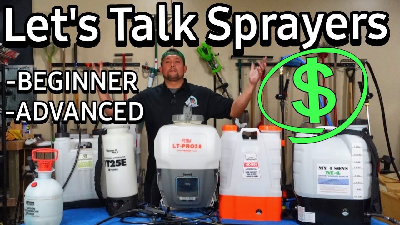 Выбор подходящего опрыскивателя для вашего газона 🌱 Harbor Freight, Sprayers Plus, Petra, My 4 Sons