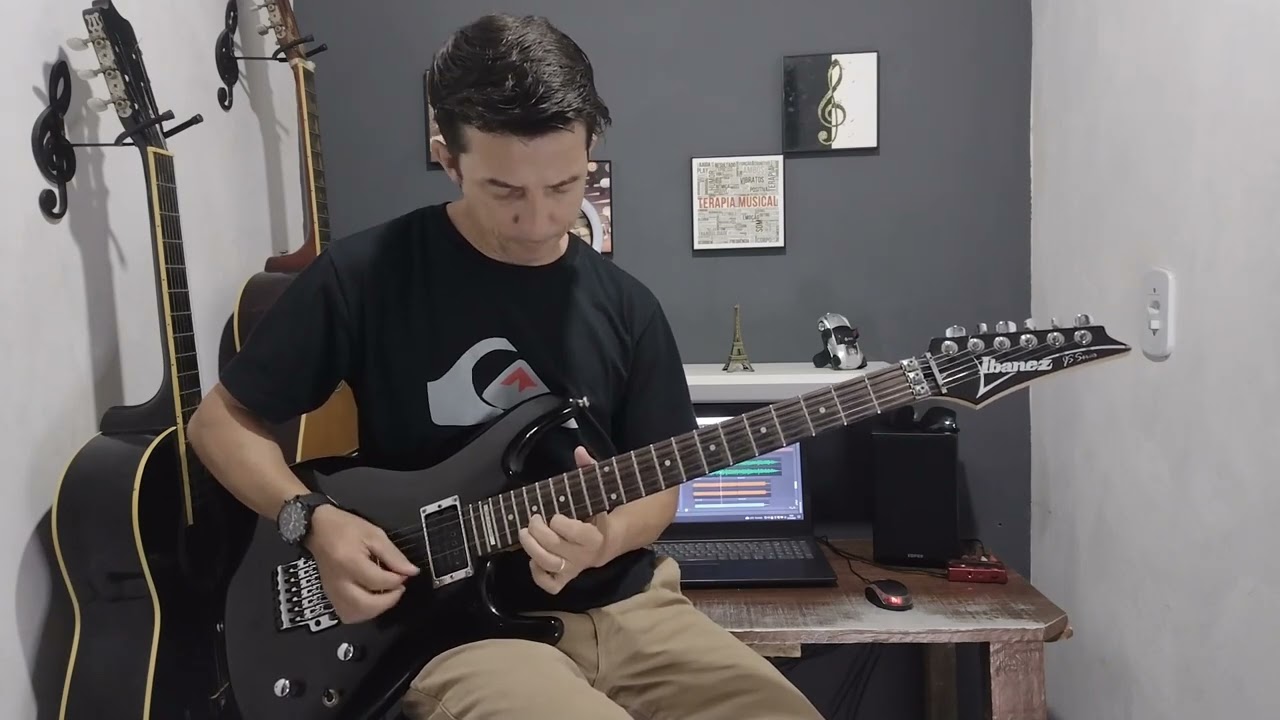 EVID&Ecirc;NCIAS SOLO GUITARRA!!!!!#chitaozinhoexororo #evid&ecirc;ncias #guitarrasolo