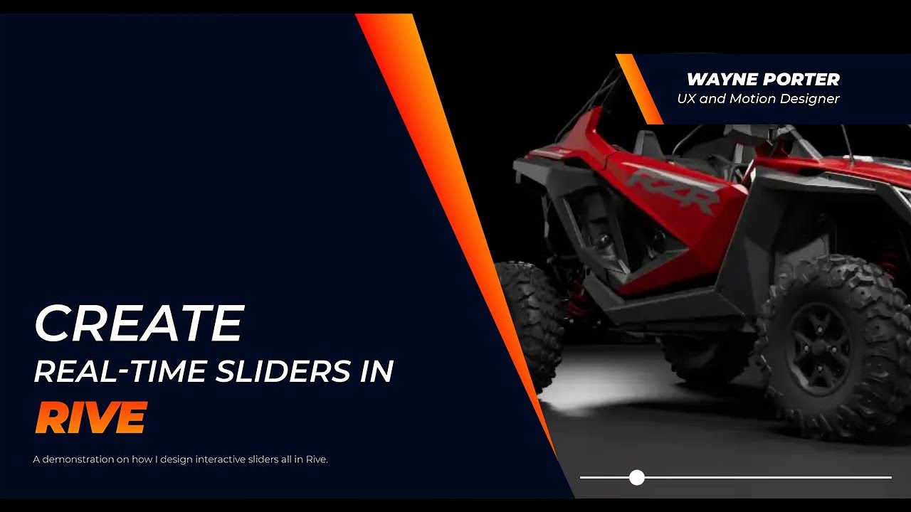 Create Real - Time Sliders in Rive