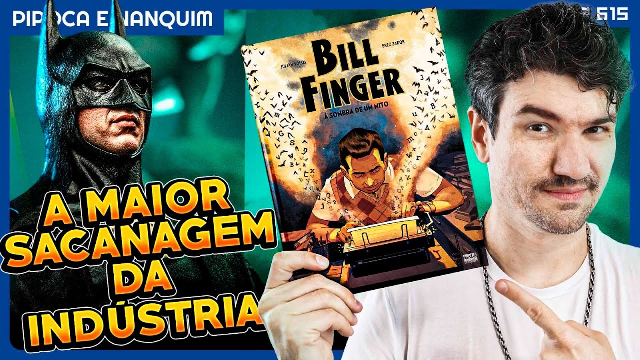 A HQ sobre os criadores do Batman: um era FDP 🤬 o outro nunca foi reconhecido 😢