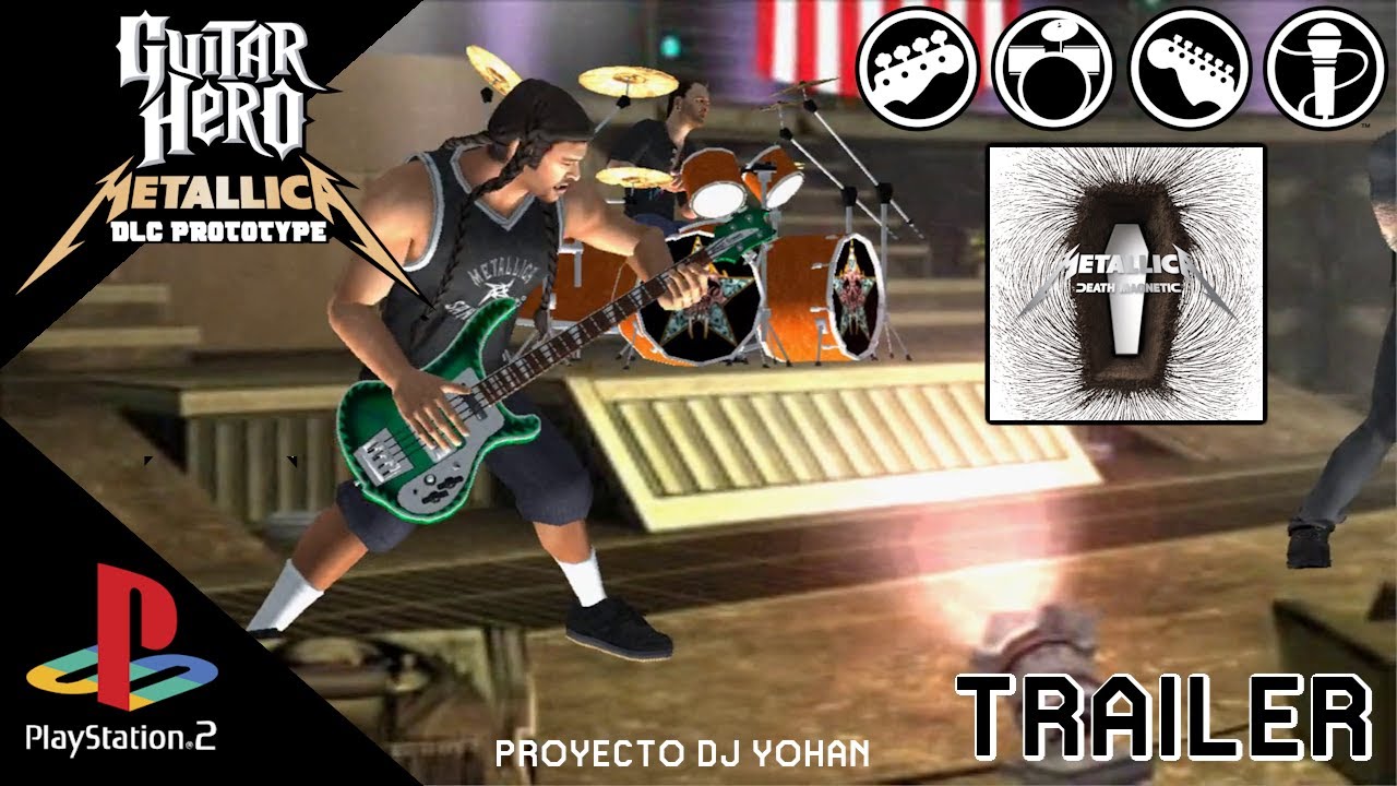 Trailer: GHM - DLC Prototype (PS2, Android, PC) | Guitar Hero Metallica Mod PS2