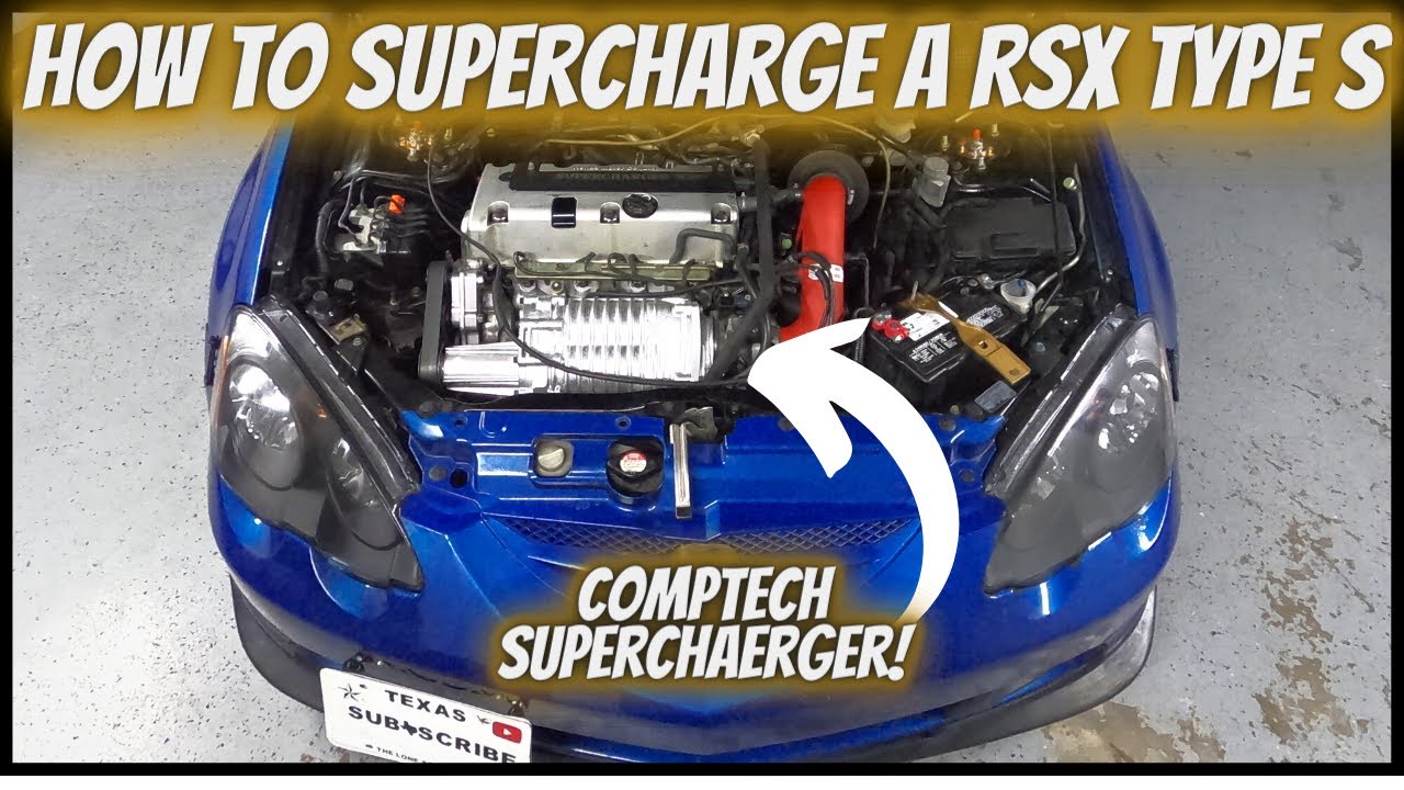 🔥SUPERCHARGED MY RSX!🔥