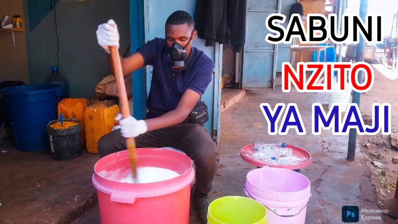 SEHEMU 01: #SABUNI_YA_MAJI #NZITO JINSI YA KUTENGENEZA SABUNI  YA MAJI NZITO 0783 500 971 MWL ALMASI