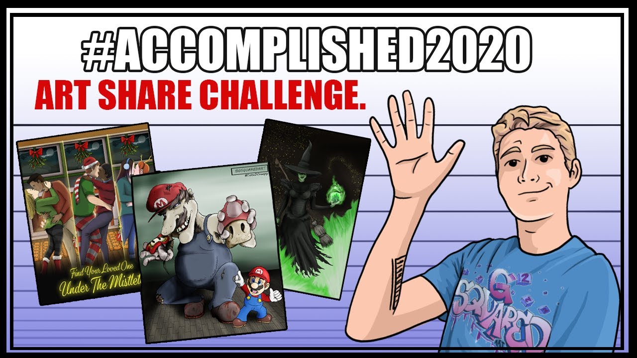 Accomplished 2020: Art Share Challenge- G Squared Art