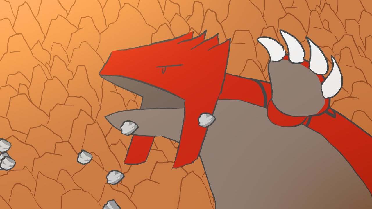 Beating Groudon with type disadvantage [PMD Animation]